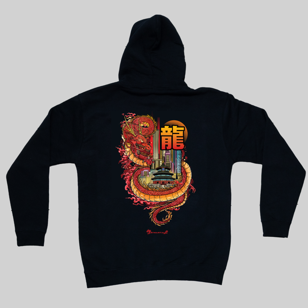 &#39;Hong Kong Dragon&#39; Hoodie