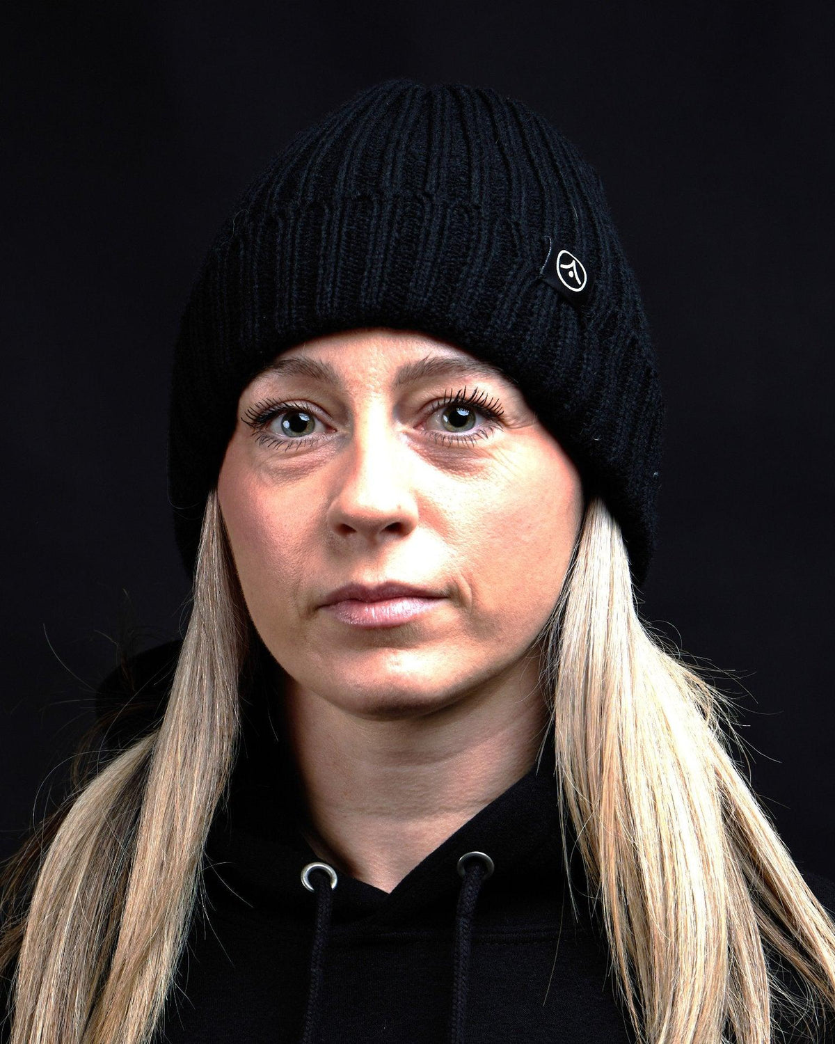 Chunky Ribbed Beanie - Black by ARTMARTIAL - Photo 1