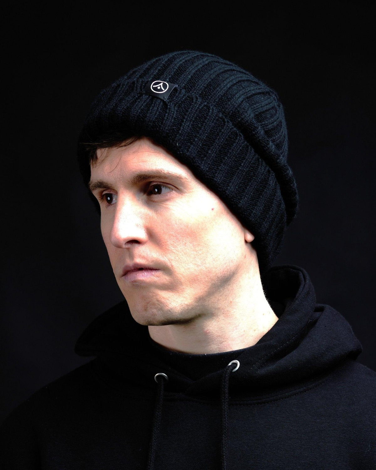 Chunky Ribbed Beanie - Black by ARTMARTIAL - Photo 2