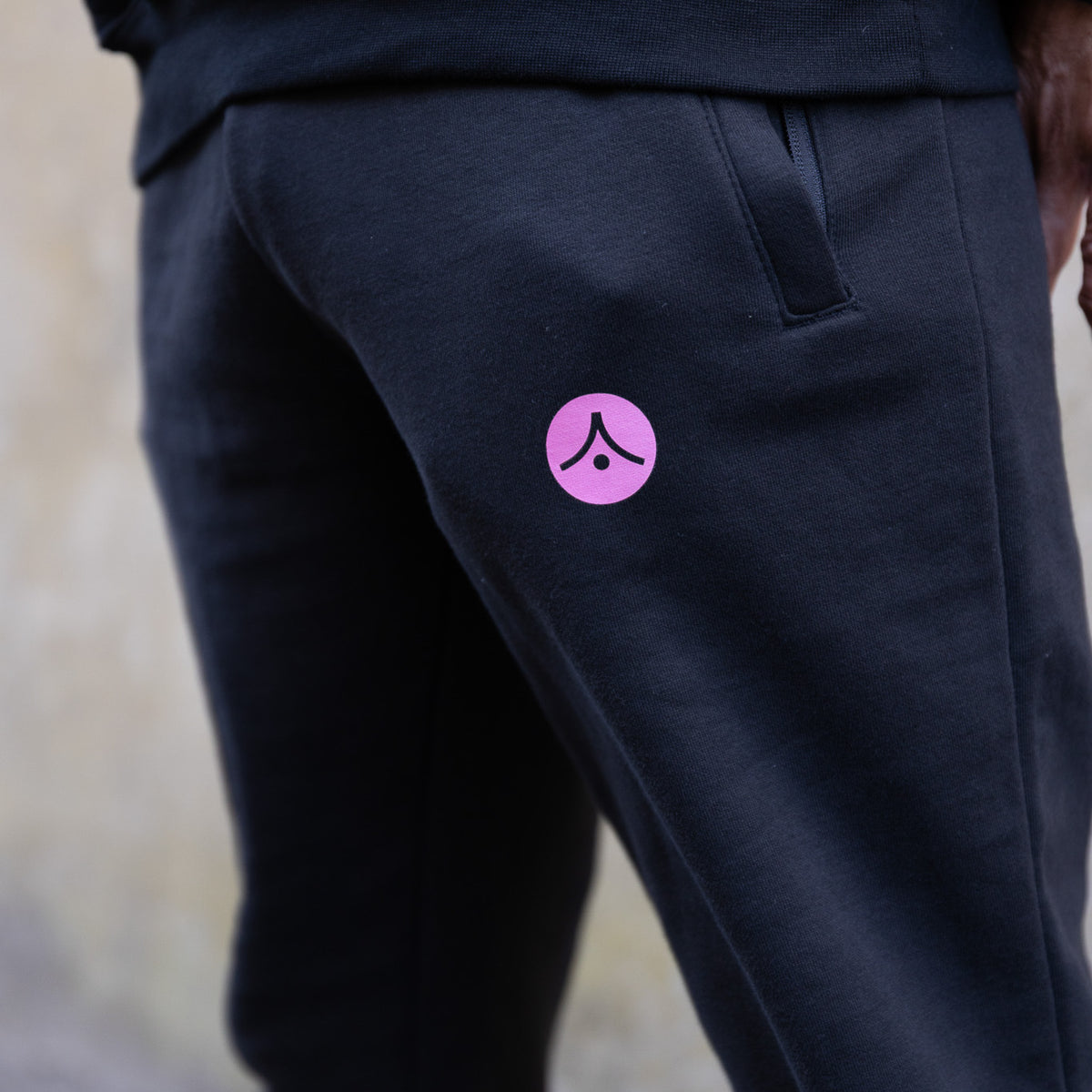Circle Logo Joggers by ARTMARTIAL - Photo 1
