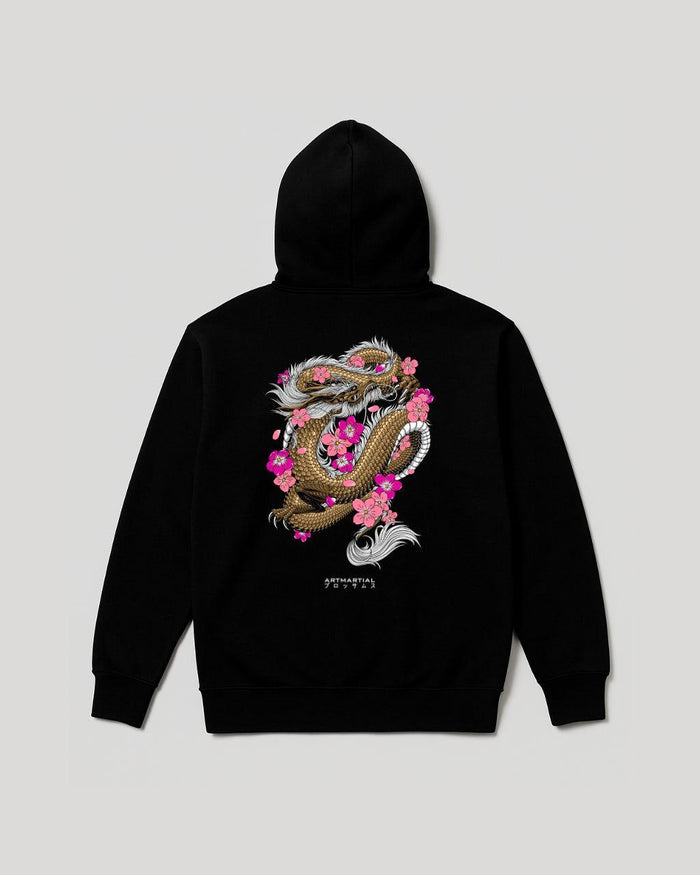 'Dragon Blossom' Hoodie by ARTMARTIAL - Photo 1