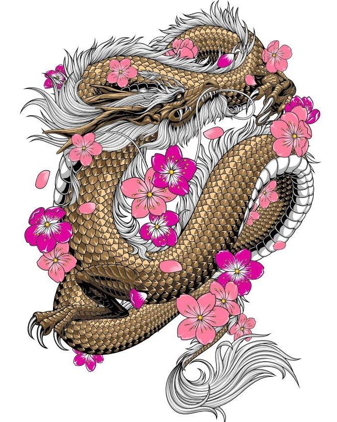 'Dragon Blossom' Hoodie by ARTMARTIAL - Photo 9