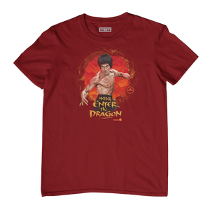 Bruce Lee 'Enter The Dragon' Adult T Shirt