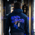 'Blue Blossom Tree' Back Print Hood
