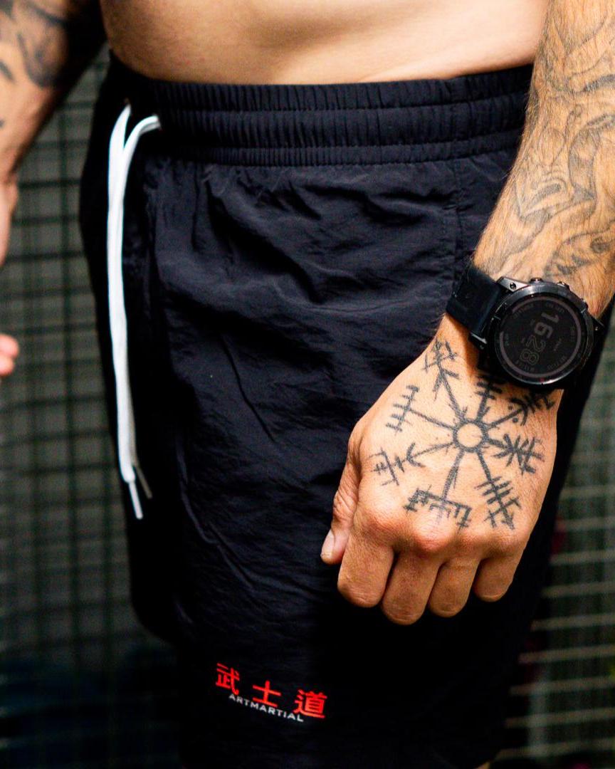 'Fundamentals' Swim Shorts by ARTMARTIAL - Photo 1