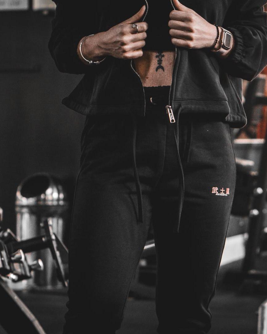 'Fundamentals' Women's Cropped Full Zip Hoodie by ARTMARTIAL - Photo 6
