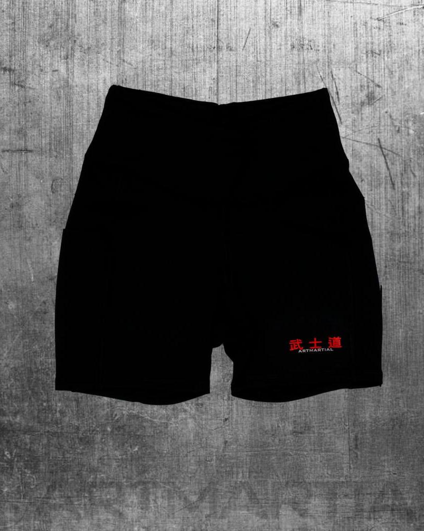 'Fundamentals' Women's Training Micro Shorts by ARTMARTIAL - Photo 1