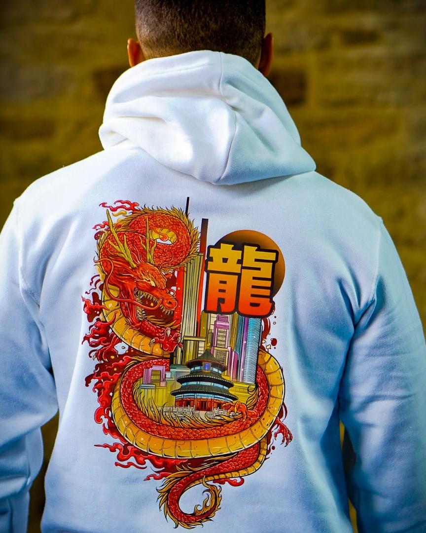 'Hong Kong Dragon' Hoodie by ARTMARTIAL - Photo 2