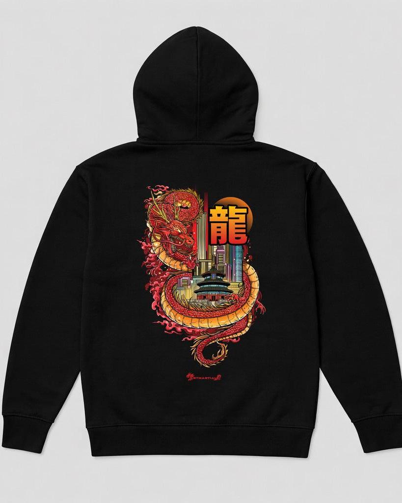 'Hong Kong Dragon' Hoodie by ARTMARTIAL - Photo 5