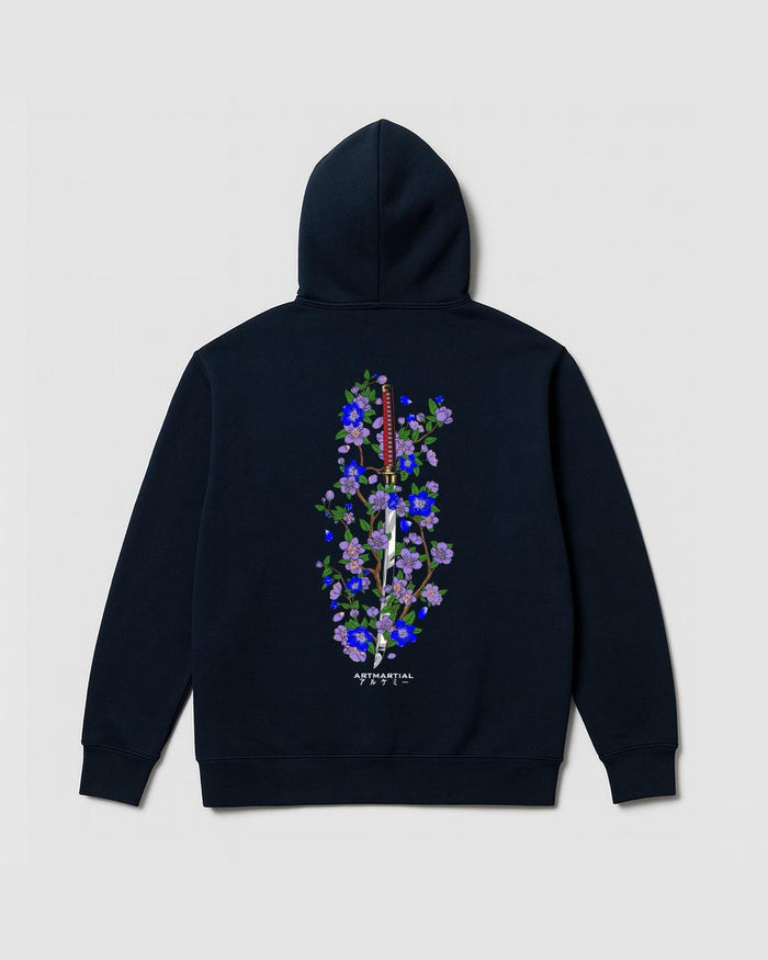 Katana Blossom Hoodie by ARTMARTIAL - Photo 1
