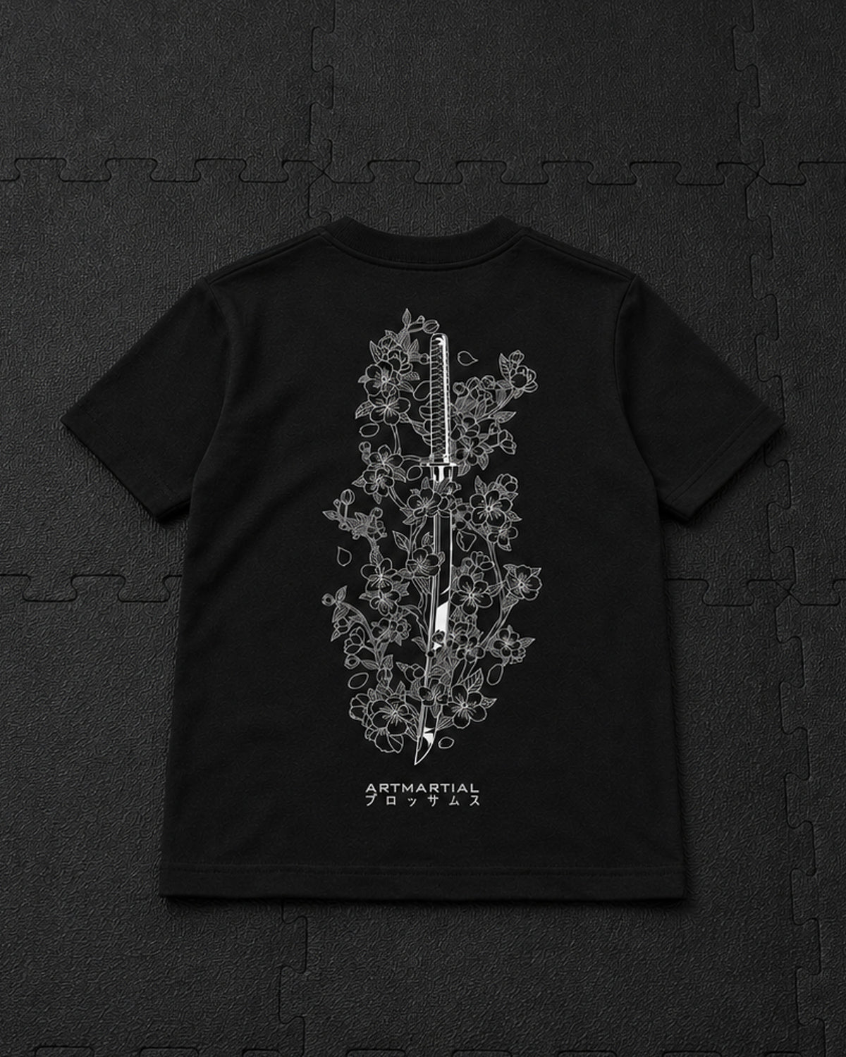 Katana Blossom Junior T-Shirt by ARTMARTIAL - Photo 1