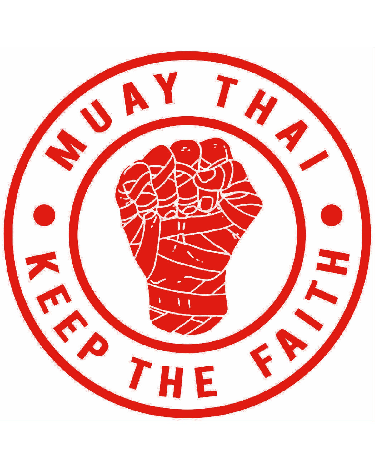 'Keep the Faith' - Adult T Shirt by ARTMARTIAL - Photo 2