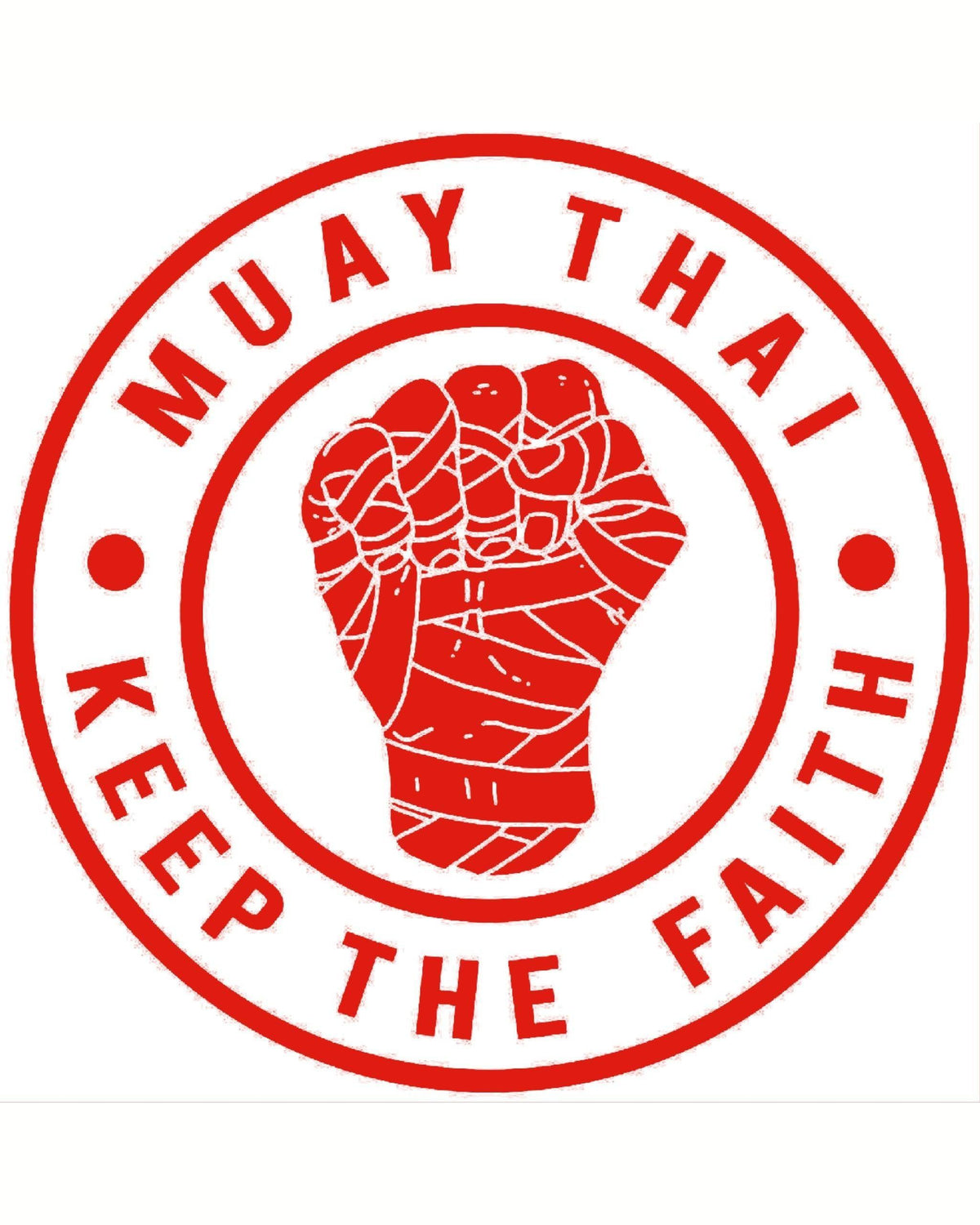 'Keep the Faith' - Adult T Shirt by ARTMARTIAL - Photo 2