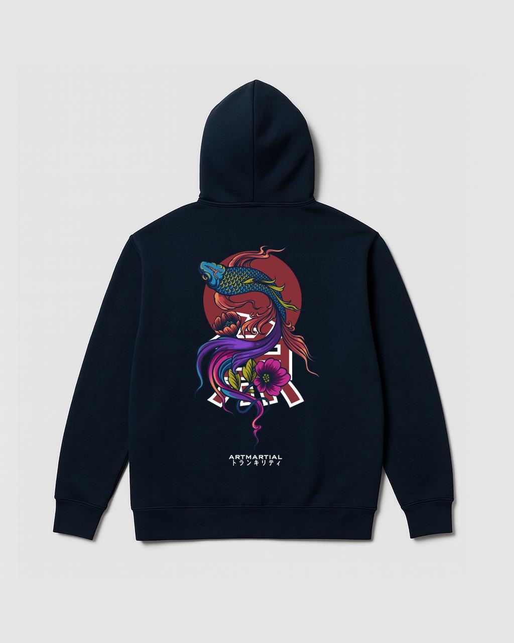 'Koi' - Adult Hoodie by ARTMARTIAL - Photo 1