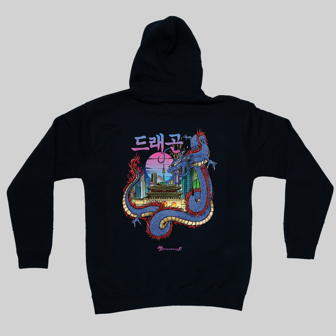 &#39;Seoul Dragon&#39; Hoodie