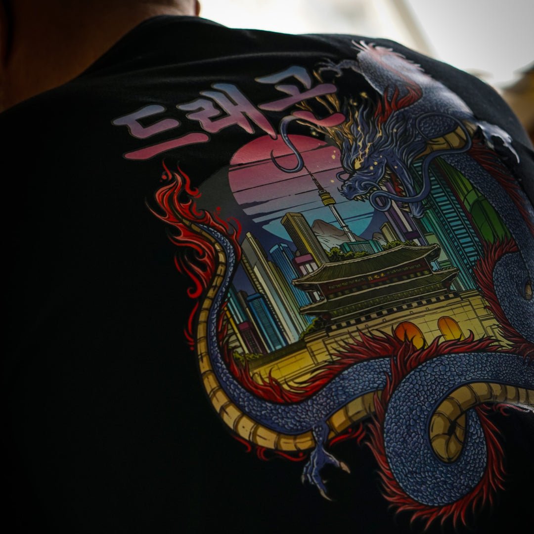 'Seoul Dragon' Back Design