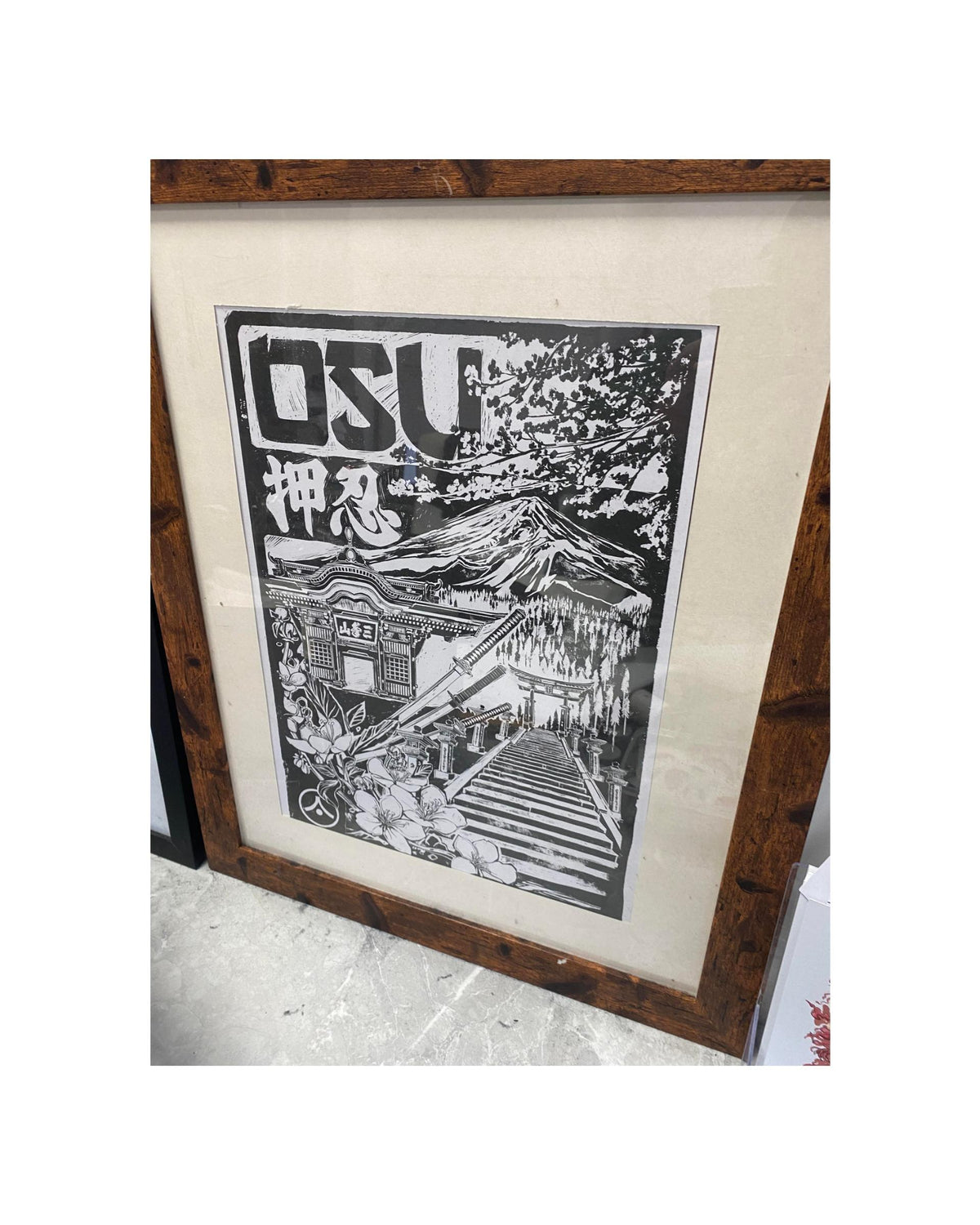 'OSU' - A3 Art Print by ARTMARTIAL - Photo 1