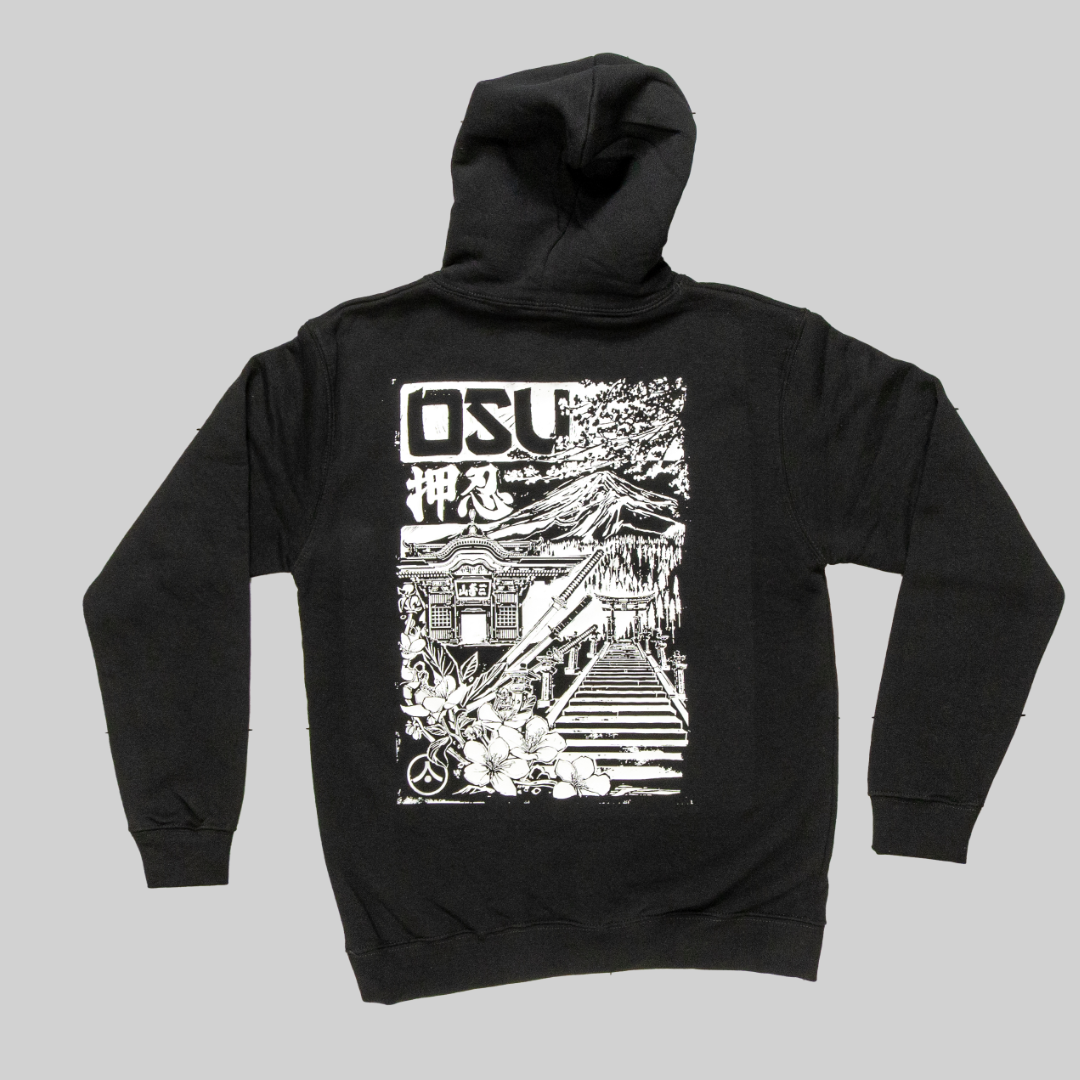 &#39;OSU&#39; Silver Hoodie