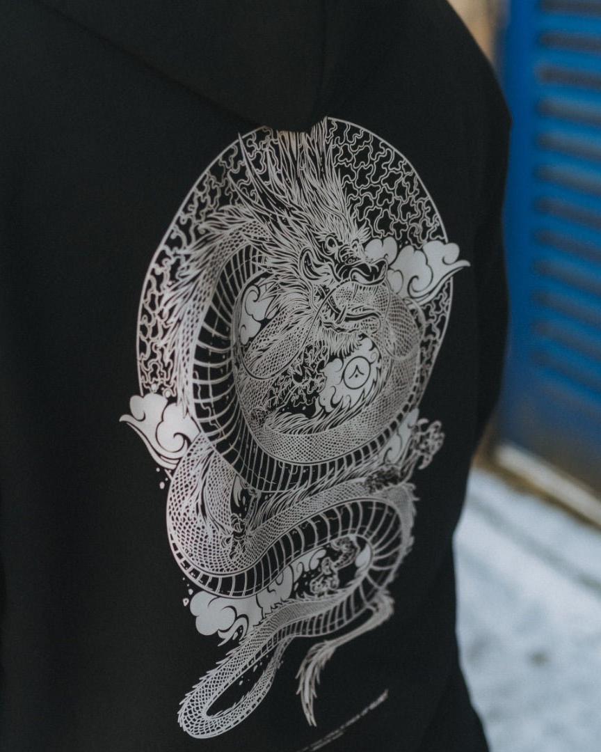 Return of the Dragon Zip Hoodie by ARTMARTIAL - Photo 3