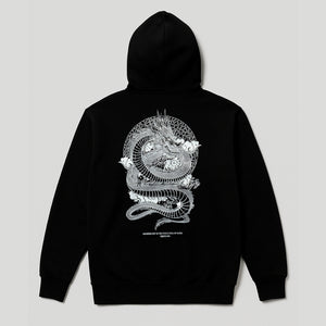 'Return of the Dragon' Silver Hoodie