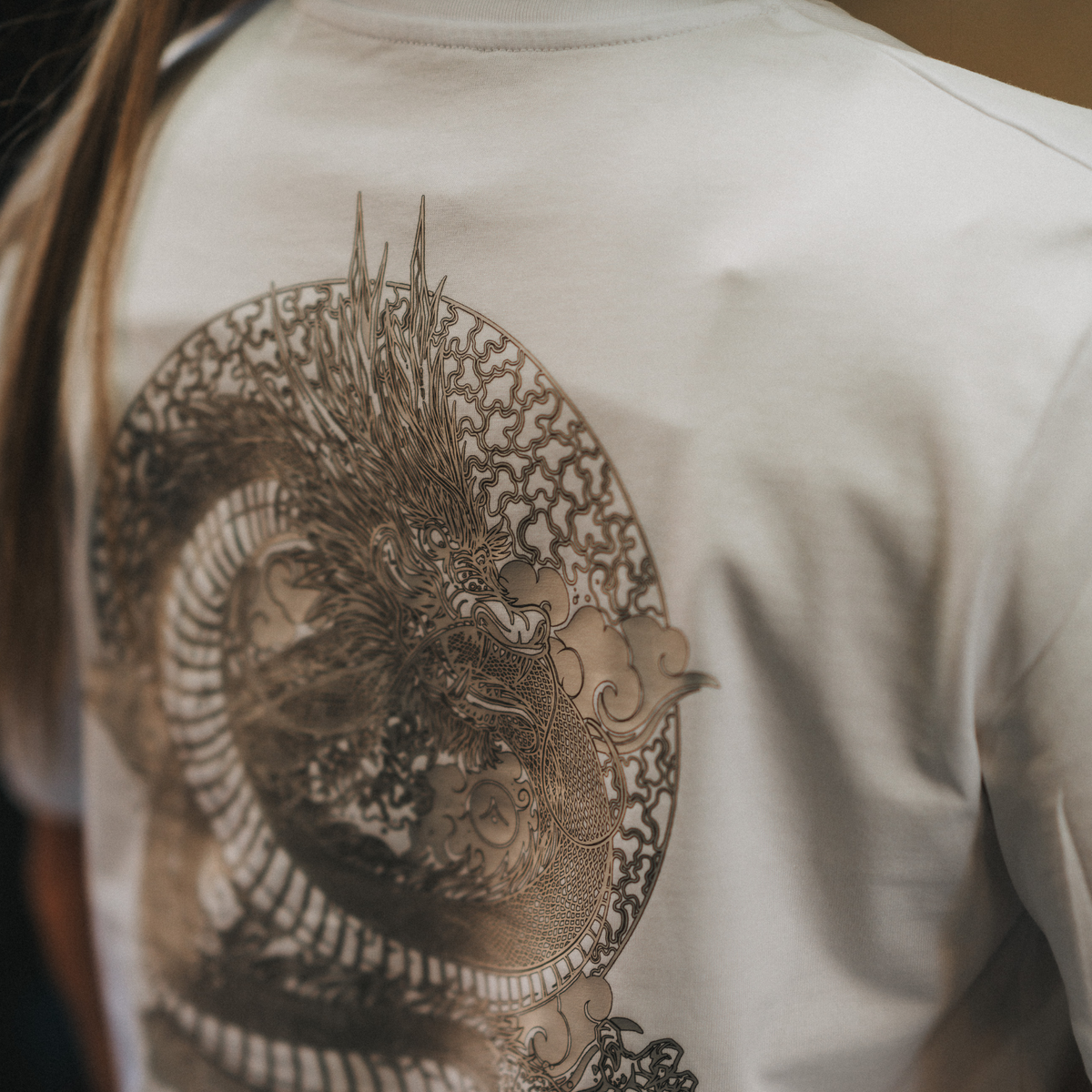 &#39;Return of the Dragon&#39; back design