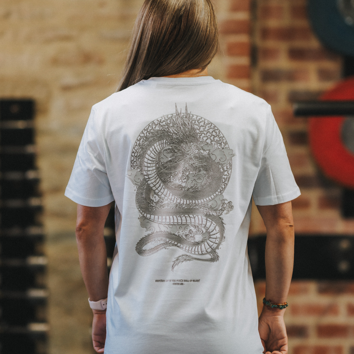 &#39;Return of the Dragon&#39; back design