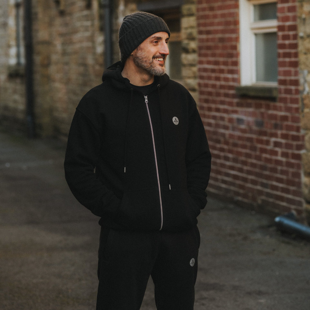 &#39;Return of the Dragon&#39; Silver Zip Hoodie