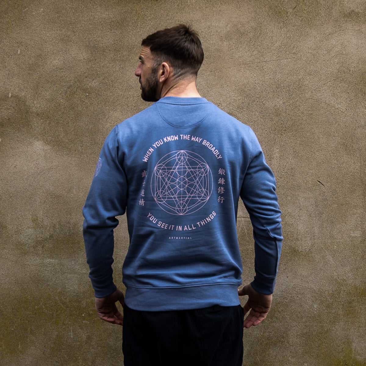 Sacred Geometry Sweatshirt by ARTMARTIAL - Photo 3