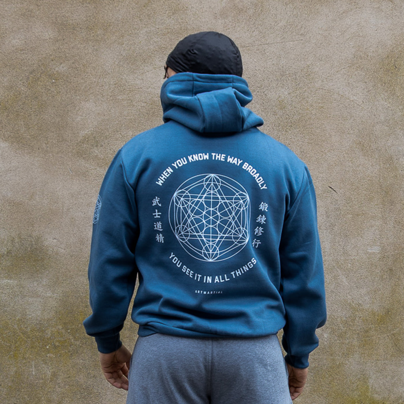 Sacred Geometry Oversized Hoodie