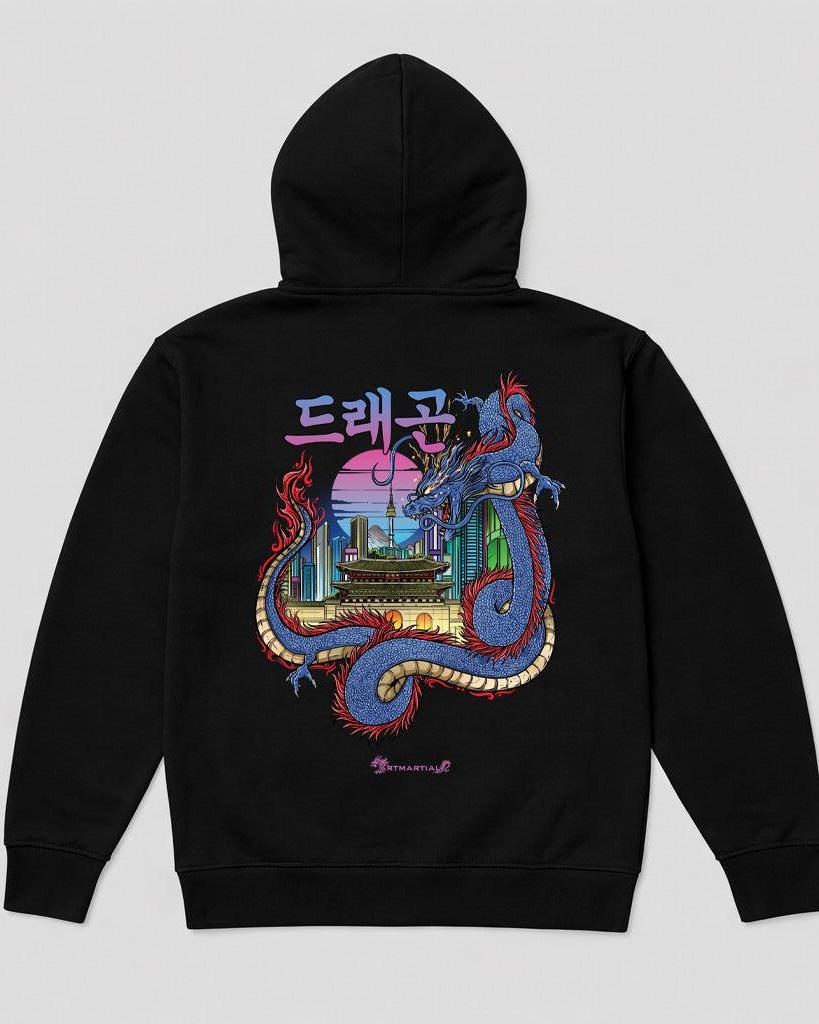 'Seoul Dragon' Hoodie by ARTMARTIAL - Photo 4