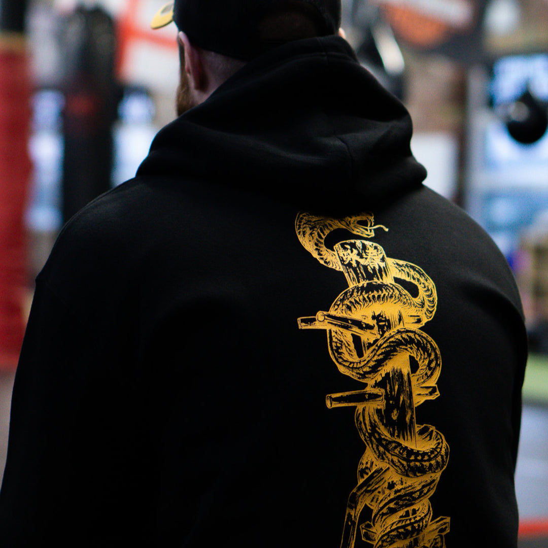 Snake & Dummy Zip Hoodie