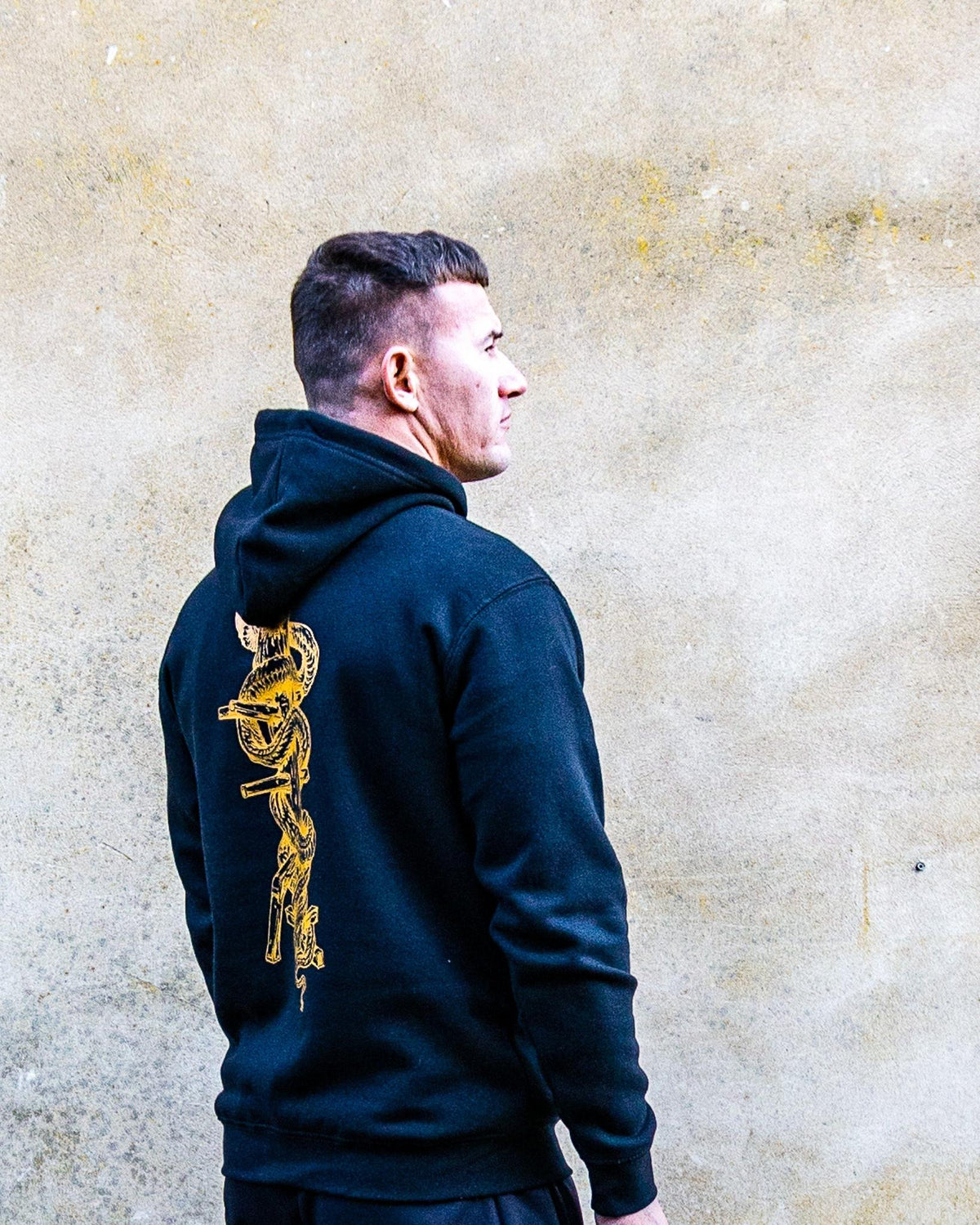 Snake & Dummy Hoodie by ARTMARTIAL - Photo 3