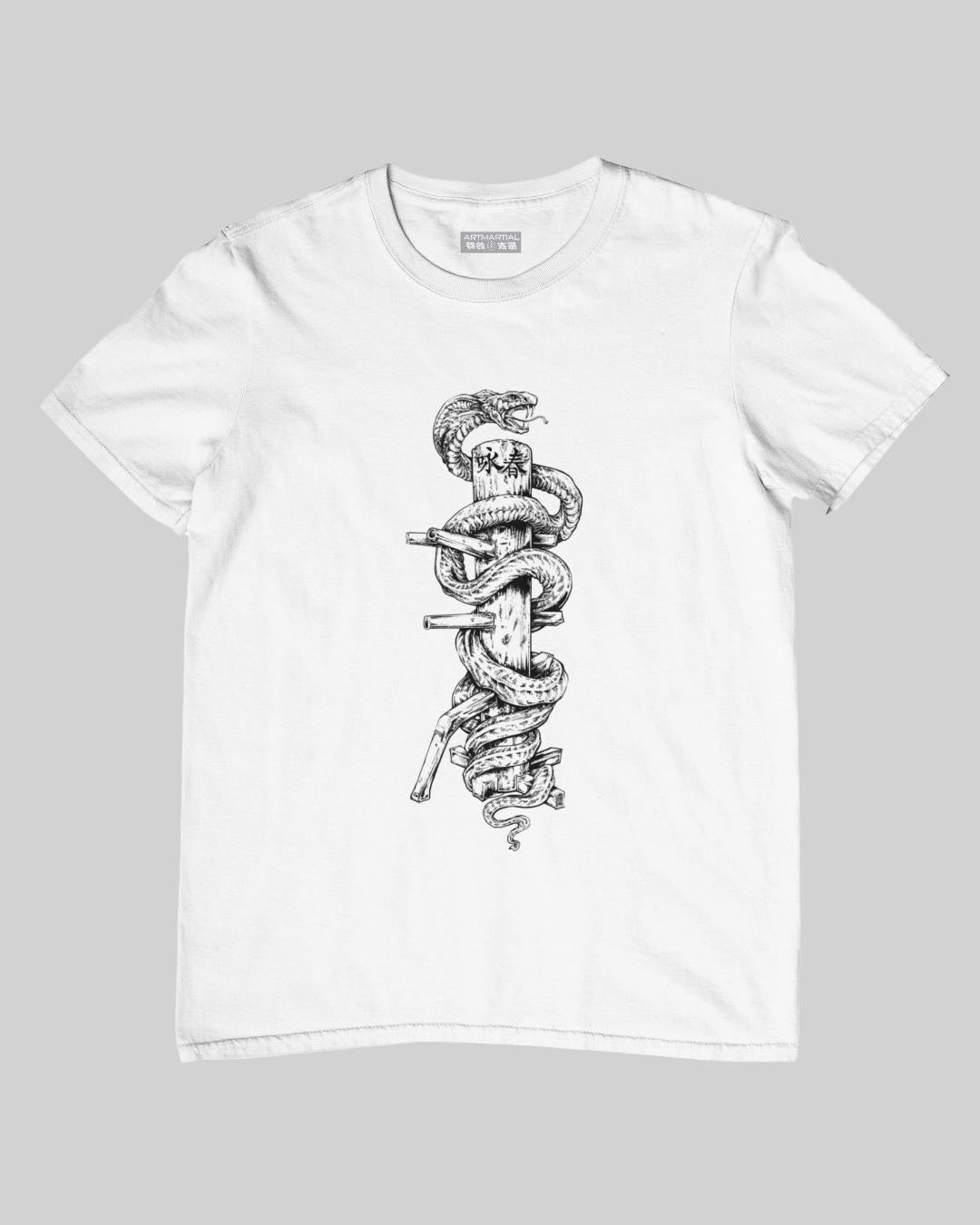 'Snake & Dummy' - T Shirt by ARTMARTIAL - Photo 1