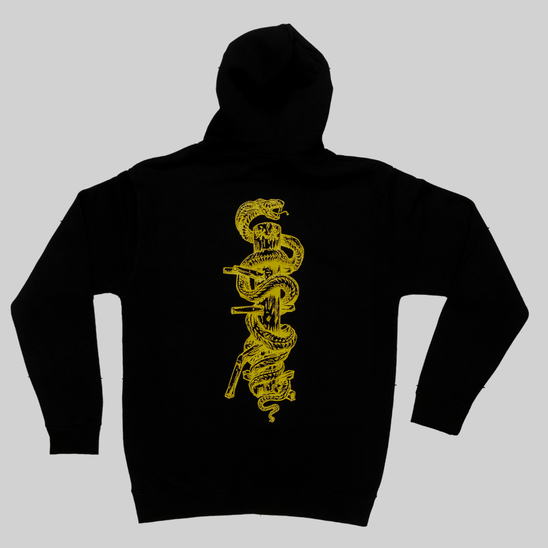 &#39;Snake &amp; Dummy&#39; Hoodie