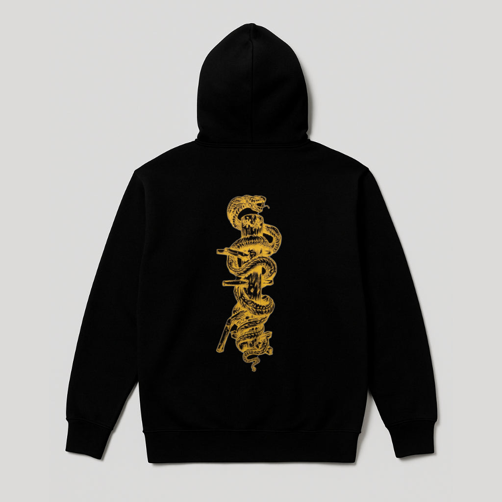 &#39;Snake &amp; Dummy&#39; Hoodie