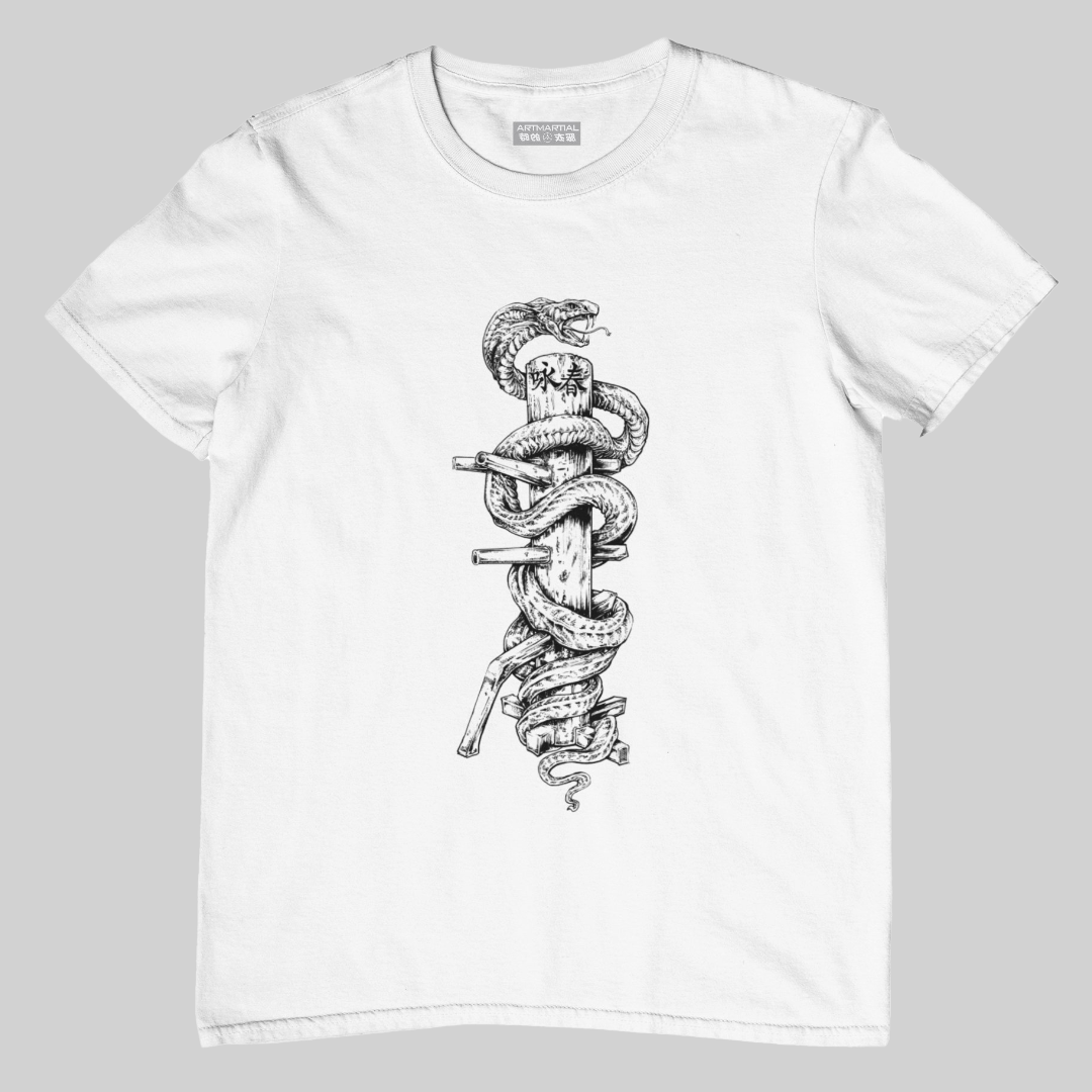 &#39;Snake &amp; Dummy&#39; - T Shirt