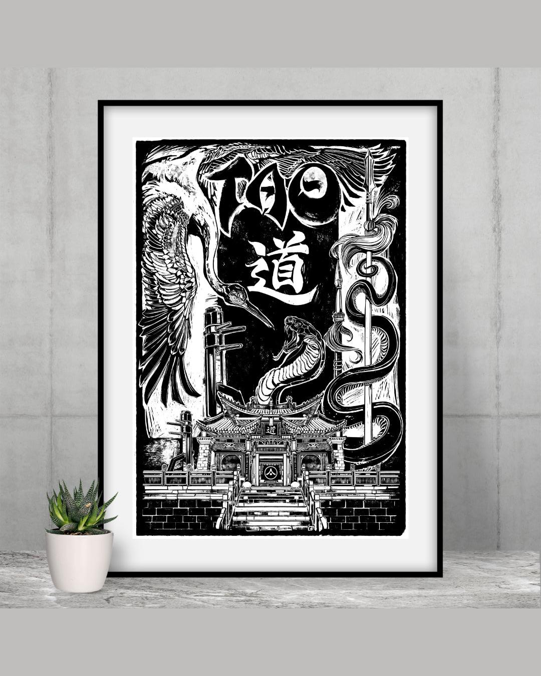 'Spirit of....' A3 250gsm Riso Prints Individual (Unframed) by ARTMARTIAL - Photo 2