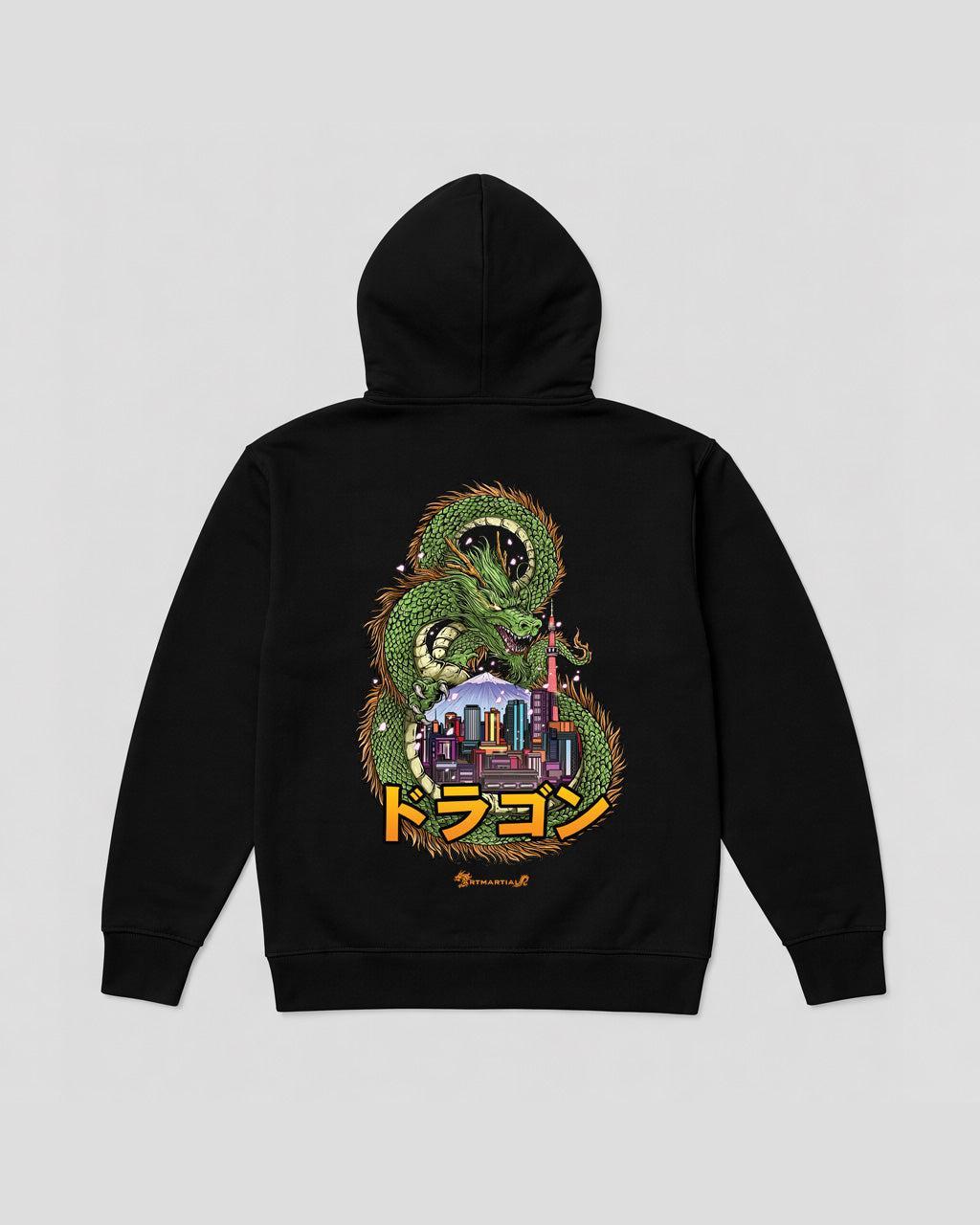 'Tokyo Dragon' Hoodie by ARTMARTIAL - Photo 1