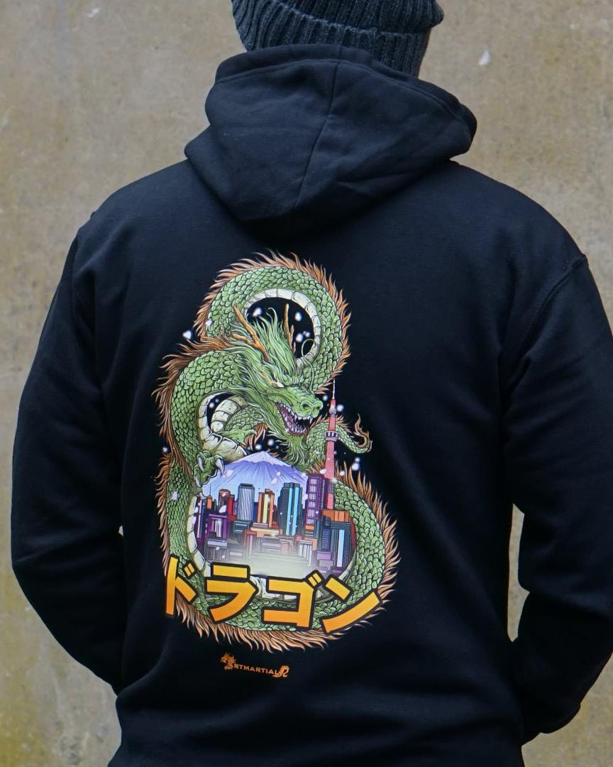 'Tokyo Dragon' Hoodie by ARTMARTIAL - Photo 2