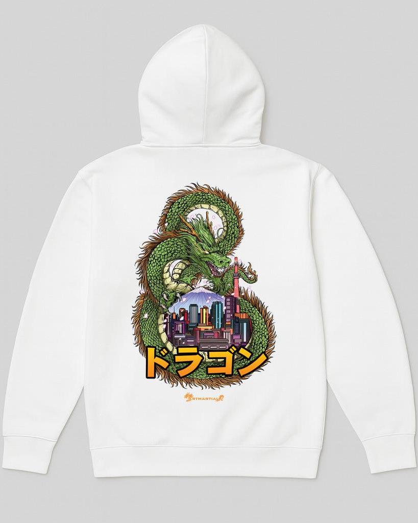 'Tokyo Dragon' Hoodie by ARTMARTIAL - Photo 4