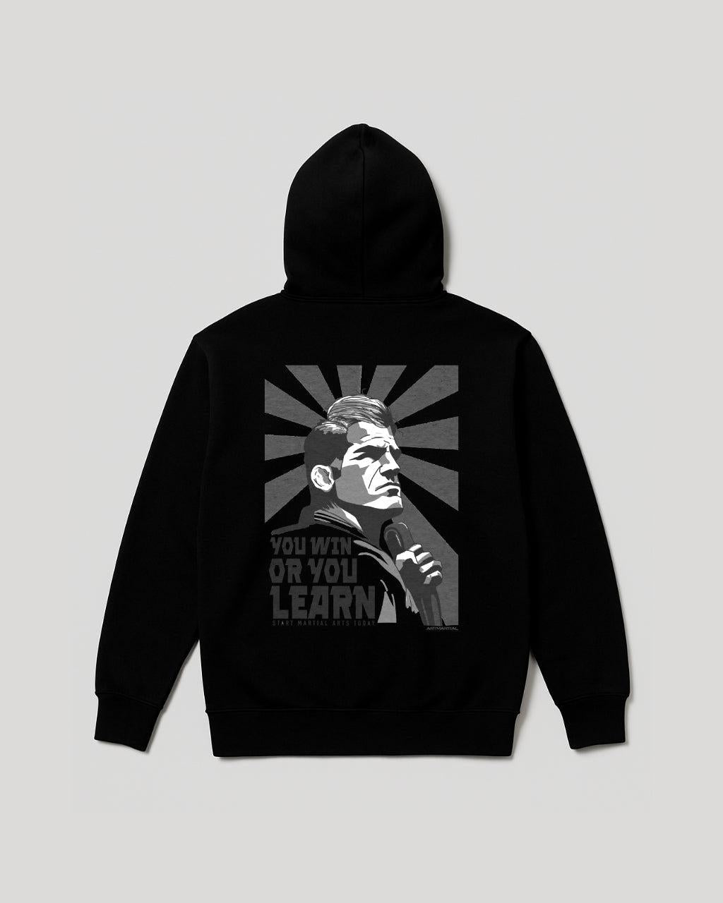 'Win or Learn' Hoodie by ARTMARTIAL - Photo 1