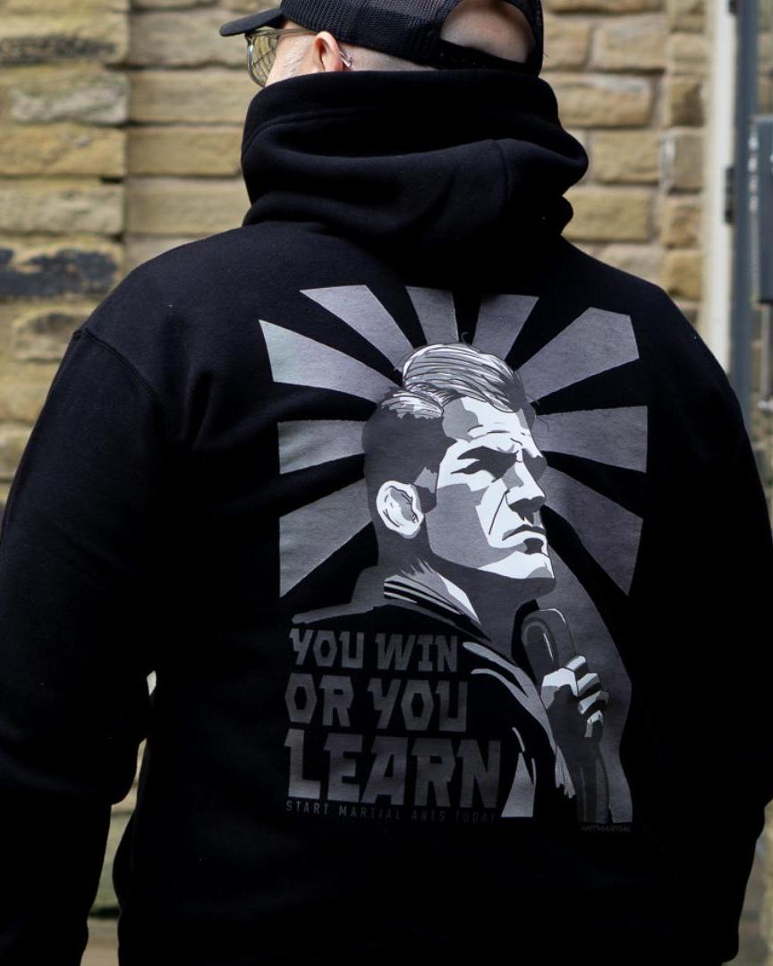 'Win or Learn' Hoodie by ARTMARTIAL - Photo 4