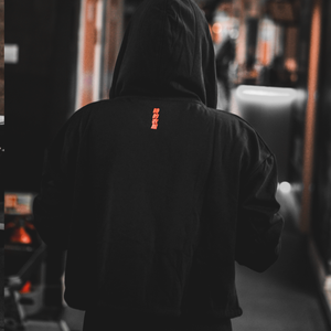 'Fundamentals' Women's Cropped Full Zip Hoodie