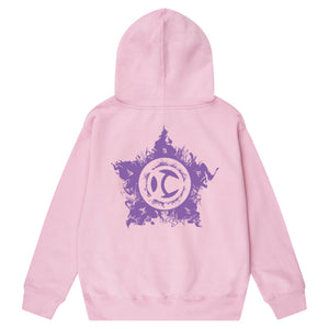 Escrima Tag with Star 'Purple' - Junior Hoody
