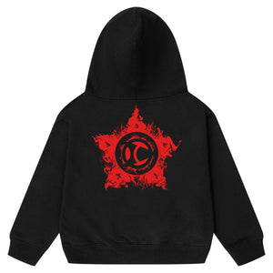 Escrima Tag with Star 'Red' - Junior Hoody