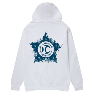 Escrima Tag with Star 'Teal' - Adult Hoody