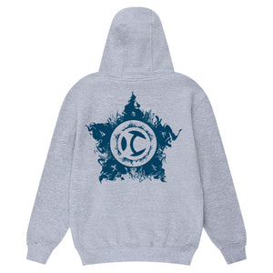Escrima Tag with Star 'Teal' - Adult Hoody