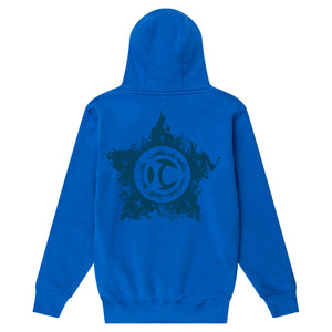 Escrima Tag with Star 'Teal' - Adult Hoody