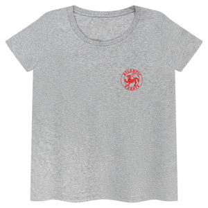 Atlantic Karate - Women's Cut T Shirt: Red Logo