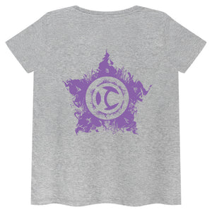 Escrima Tag with Star 'Purple' - Women's T Shirt